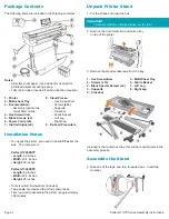 Предварительный просмотр 2 страницы Varitronics VariQuest Perfecta 2400STP Assembly Instructions Manual