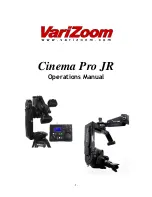 VARIZOOM Cinema Pro JR Operation Manual предпросмотр