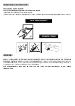 Preview for 7 page of Varma Tec HED66GBK-120PS Installation, Operation & Maintenance Instructions Manual