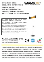 Предварительный просмотр 1 страницы Varma Tec V303MOB Operating Instructions Manual