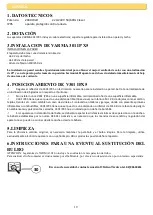 Preview for 19 page of Varma Tec VARMA 301 IPX5 Operating Instructions Manual