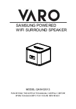 VARO CAW-02013 Instruction Manual preview