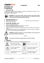 Preview for 2 page of VARO POWDP9022 Quick Start Manual