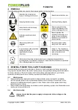 Preview for 4 page of VARO Powerplus Garden POW63703 Manual