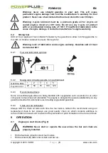 Предварительный просмотр 9 страницы VARO Powerplus Garden POW64122 Manual