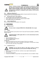 Preview for 8 page of VARO POWERplus GardenPro POWXG60210 Manual