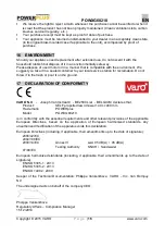 Preview for 16 page of VARO POWERplus GardenPro POWXG60210 Manual