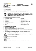 Preview for 3 page of VARO POWERplus GardenPro POWXG60230 Manual