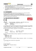 Preview for 16 page of VARO POWERplus GardenPro POWXG60230 Manual