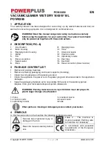 Preview for 3 page of VARO Powerplus POW0350 Quick Start Manual