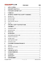 Preview for 1 page of VARO Powerplus POW30001 Quick Start Manual