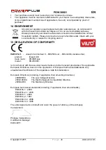 Preview for 8 page of VARO Powerplus POW30001 Quick Start Manual