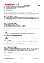 Preview for 6 page of VARO Powerplus POW30002 Quick Start Manual