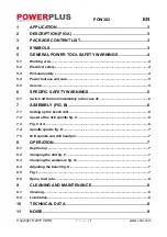 Preview for 1 page of VARO POWERplus POW302 Manual