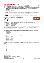 Preview for 10 page of VARO POWERplus POW302 Manual