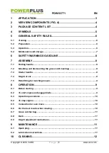 Preview for 1 page of VARO Powerplus POW63771 Manual