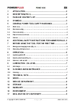 Preview for 1 page of VARO Powerplus POWC1030 Manual