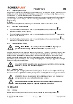 Preview for 10 page of VARO Powerplus POWDP15210 Manual