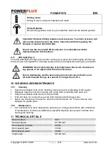 Preview for 10 page of VARO Powerplus POWDP1570 Manual