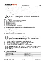 Preview for 5 page of VARO PowerPlus POWDP9050 Manual