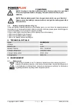 Preview for 6 page of VARO PowerPlus POWDP9060 Manual