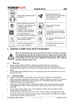 Preview for 3 page of VARO POWERPLUS POWDPG7531 User Manual