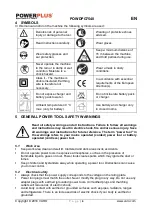 Preview for 4 page of VARO PowerPlus POWDPG7540 Manual