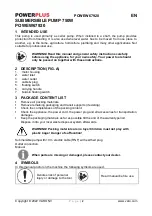 Preview for 2 page of VARO Powerplus POWEW67920 Manual