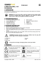 Preview for 3 page of VARO POWERPLUS POWX00425 Manual