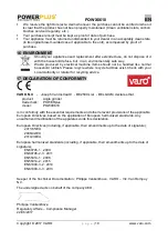 Preview for 10 page of VARO Powerplus POWX0618 Manual