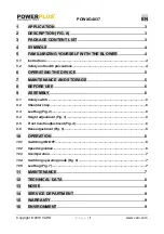 Preview for 1 page of VARO POWERplus POWXG4037 Manual