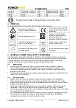 Preview for 43 page of VARO Powerplus XB PQWXB10070 Original Instruction Manual