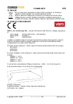 Предварительный просмотр 200 страницы VARO Powerplus XB PQWXB10070 Original Instruction Manual