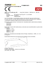 Preview for 259 page of VARO Powerplus XB PQWXB10070 Original Instruction Manual