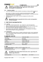 Предварительный просмотр 288 страницы VARO Powerplus XB PQWXB10070 Original Instruction Manual