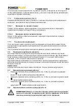 Предварительный просмотр 302 страницы VARO Powerplus XB PQWXB10070 Original Instruction Manual