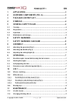 Preview for 1 page of VARO POWERplus XQ POWXQG7571 Manual