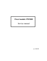 Varos FM3000 Service Manual preview