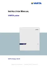 Предварительный просмотр 1 страницы VARTA Storage GmbH VARTA pulse 3 Instruction Manual