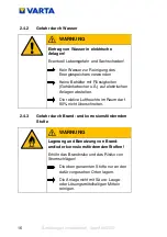 Предварительный просмотр 16 страницы Varta element 12 Add-On Instructions