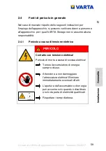 Предварительный просмотр 59 страницы Varta element 12 Add-On Instructions