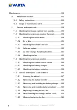 Preview for 8 page of Varta element Series Instruction Manual