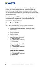 Preview for 26 page of Varta element Series Instruction Manual