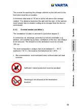 Preview for 55 page of Varta element Series Instruction Manual