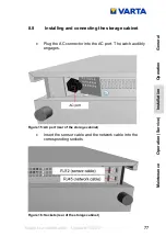 Preview for 77 page of Varta element Series Instruction Manual