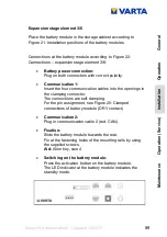 Preview for 89 page of Varta element Series Instruction Manual