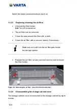 Preview for 144 page of Varta element Series Instruction Manual