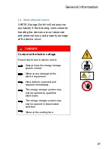 Предварительный просмотр 21 страницы Varta Pulse neo Series Operating Manual