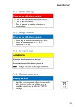 Preview for 51 page of Varta Pulse neo Series Operating Manual