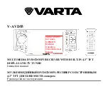 Varta V-AVD55 Instruction Manual preview